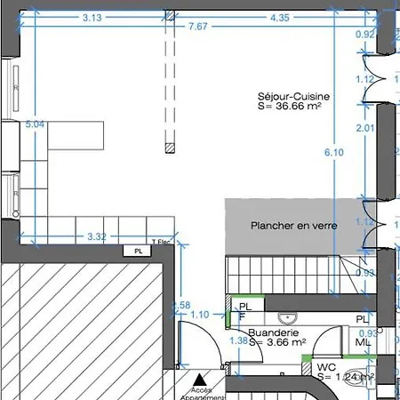 Apartment Sousplexe En Bas De Montmartre